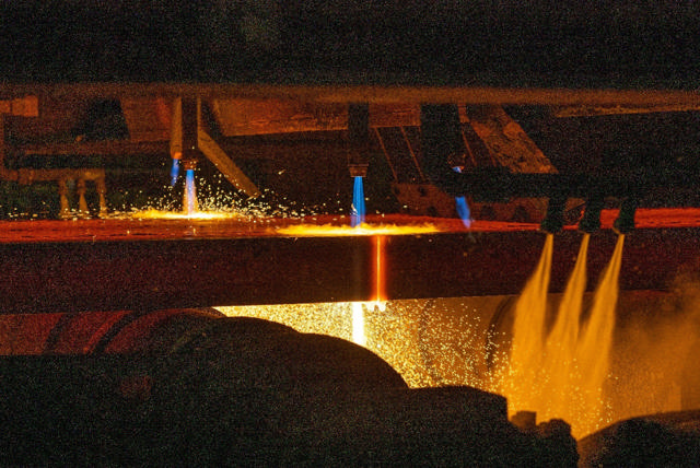 Photo from steel mill in Iowa